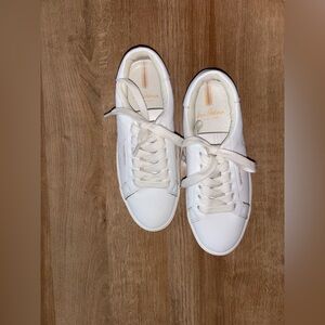 Sam Edelman White Ethyl Lace-up Sneakers